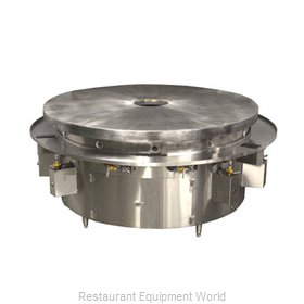 Town MBR-72/C Round Griddle / Fry Top, Gas