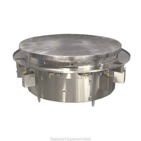 Town MBR-72 Round Griddle / Fry Top, Gas