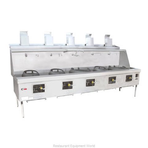 Town MF-5-STD Range, Wok, Gas