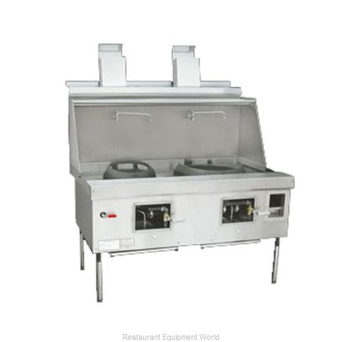 Town YF-2-SS Range, Wok, Gas