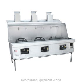 Town YF-3-SS Range, Wok, Gas