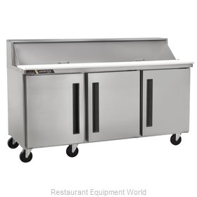 Traulsen CLPT-7220-SD-LLL Refrigerated Counter, Sandwich / Salad Unit