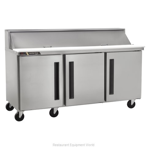 Traulsen CLPT-7230-SD-LLL Refrigerated Counter, Mega Top Sandwich / Salad Unit