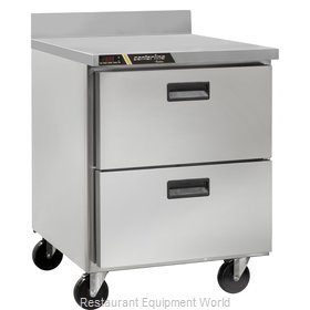 Traulsen CLUC-27R-DW-WT Refrigerated Counter, Work Top