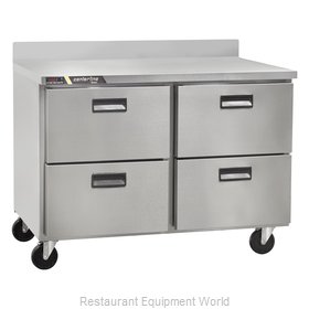 Traulsen CLUC-48R-DW-WT Refrigerated Counter, Work Top