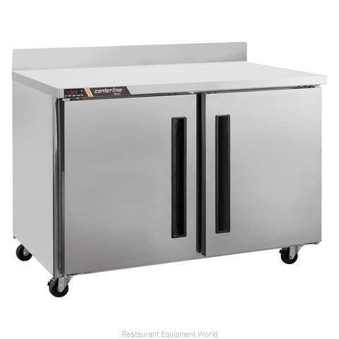 Traulsen CLUC-48R-SD-WTRR Refrigerated Counter, Work Top