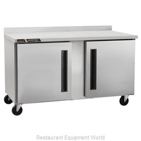 Traulsen CLUC-60R-SD-WTLR Refrigerated Counter, Work Top