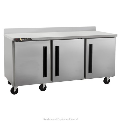 Traulsen CLUC-72F-SD-WTLRR Freezer Counter, Work Top