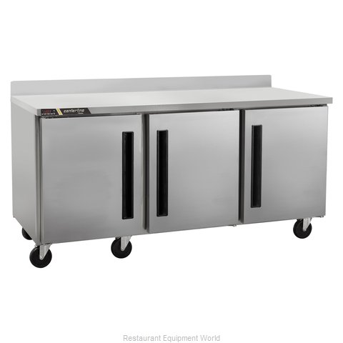 Traulsen CLUC-72F-SD-WTRRR Freezer Counter, Work Top