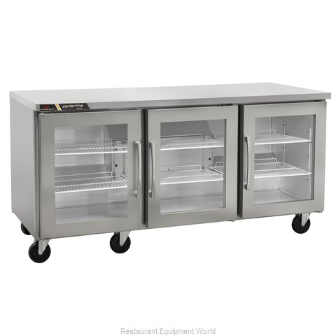 Traulsen CLUC-72R-GD-LLL Refrigerator, Undercounter, Reach-In