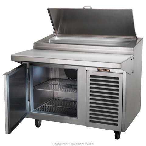 Traulsen TB046SL2S Refrigerated Counter, Pizza Prep Table