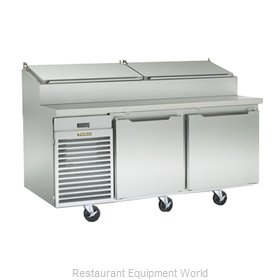 Traulsen TS072HT Refrigerated Counter, Pizza Prep Table