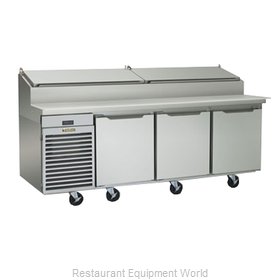 Traulsen TS090HT Refrigerated Counter, Pizza Prep Table