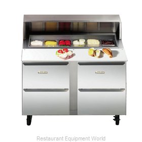 Traulsen UPD2706D0-0300-SB Refrigerated Counter, Sandwich / Salad Unit