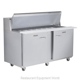 Traulsen UPT6012-RR-SB Refrigerated Counter, Sandwich / Salad Top