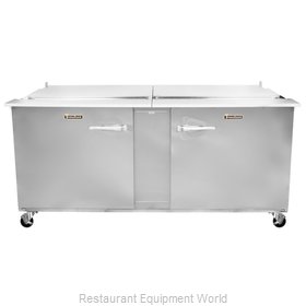Traulsen UST7212LL-0300-SB Refrigerated Counter, Sandwich / Salad Top
