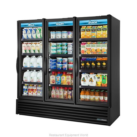 True FLM-81~TSL01 Refrigerator, Merchandiser (Magnified)