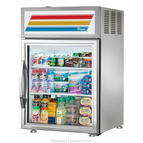 True GDM-05-S-HC~TSL01 Refrigerator, Merchandiser, Countertop