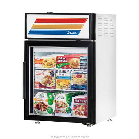True GDM-05F-LD Display Case, Freezer, Countertop