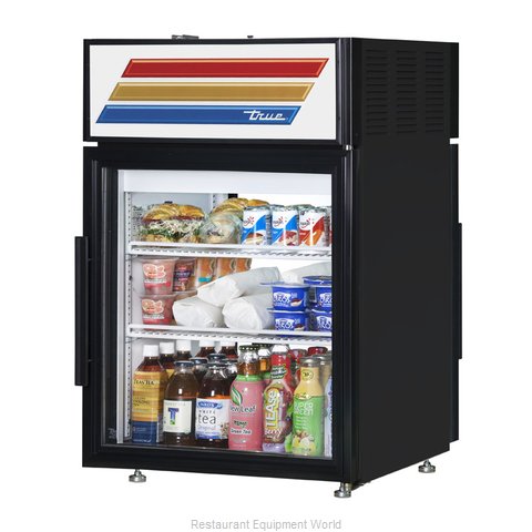 True GDM-05PT-HC-LD Display Case, Refrigerated, Countertop