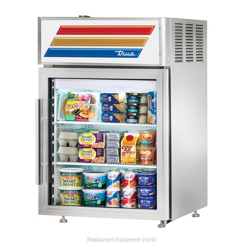 True GDM-05PT-S-LD Display Case, Refrigerated, Countertop