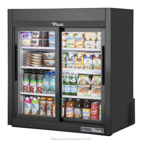 True GDM-09-SQ-HC-LD Display Case, Refrigerated, Countertop