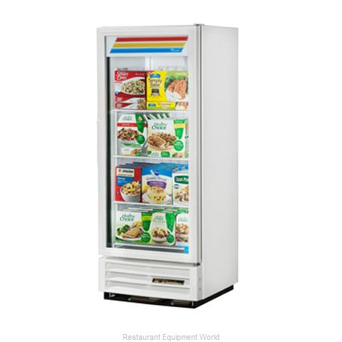 True GDM-12F-LD-W Freezer, Merchandiser