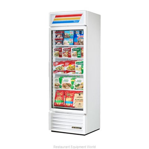 True GDM-19T-F-LD WHT WHTTRM Freezer, Merchandiser