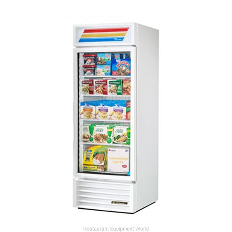 True GDM-23F-LD-W Freezer, Merchandiser