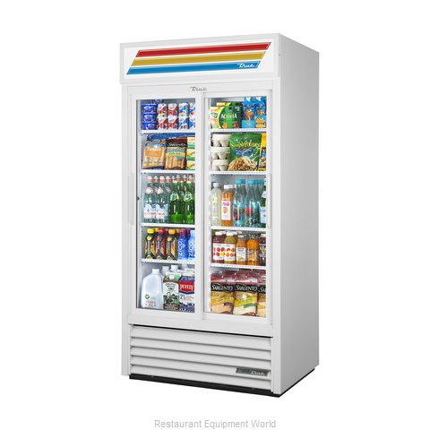 True GDM-33-HC~WTRM01 WHT Refrigerator, Merchandiser