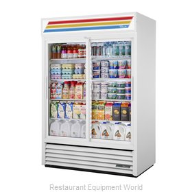 True GDM-47-HC~WTRM01 WHT Refrigerator, Merchandiser