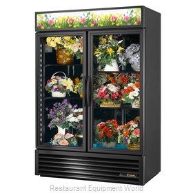 True GDM-49FC-HC~TSL01 Floral Merchandiser