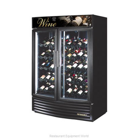 True GDM-49W-RF Wine Merchandiser - 49 cu. ft