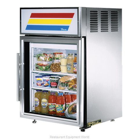 True GDM-5-S-LD Display Case, Refrigerated, Countertop