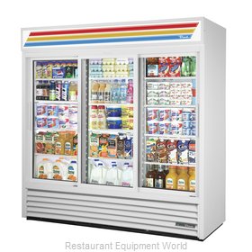 True GDM-69-HC~WTRM01 WHT Refrigerator, Merchandiser