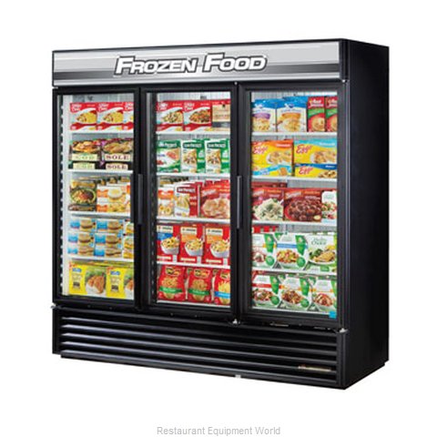 True GDM-72F-RC-LD Freezer, Merchandiser