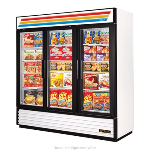 True GDM-72F 72 Cu Ft Glass Door Freezer