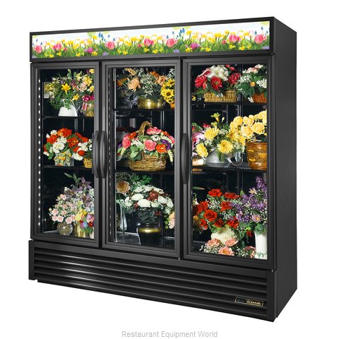 True GDM-72FC-HC~TSL01 Floral Merchandiser