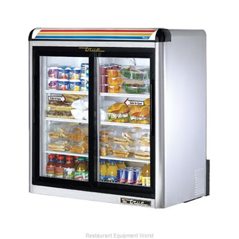 True GDM-9-S-LD Display Case, Refrigerated, Countertop