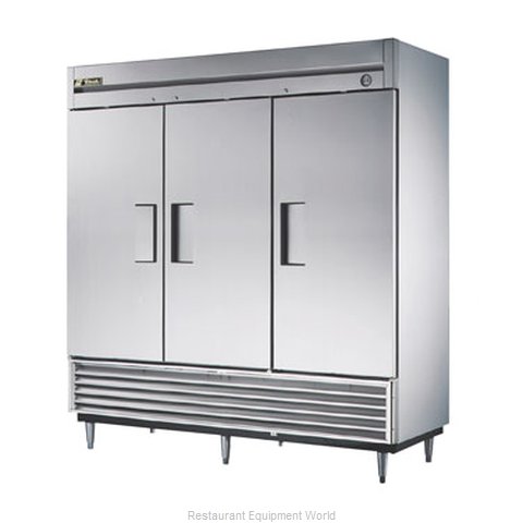 True T-72F-RC Reach-In Freezer, 3 sections