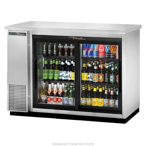 True TBB-24-48G-SD-S-HC-LD Back Bar Cabinet, Refrigerated
