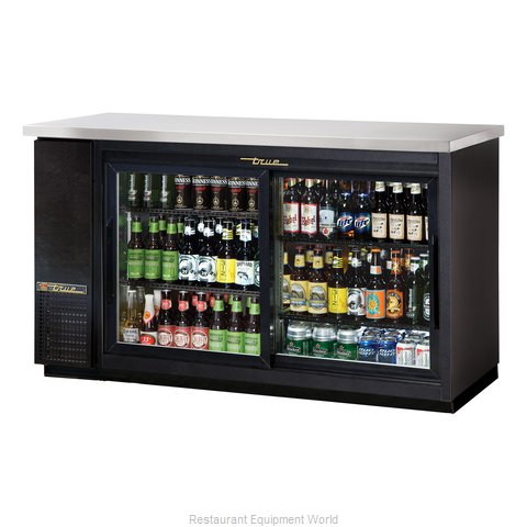 True TBB-24-60G-SD-LD Back Bar Cabinet, Refrigerated