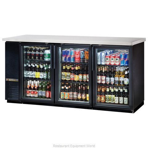 True TBB-24-72G-LD Back Bar Cabinet, Refrigerated