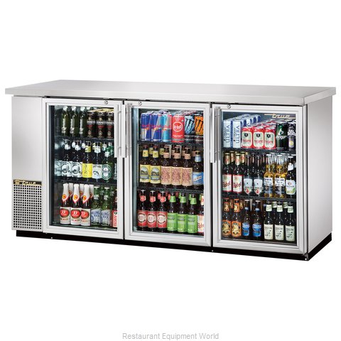 True TBB-24-72G-S-LD Back Bar Cabinet, Refrigerated