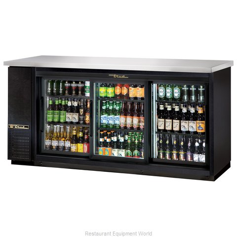 True TBB-24-72G-SD-HC-LD Back Bar Cabinet, Refrigerated