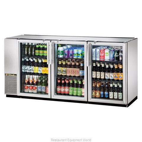 True TBB-24GAL-72G-S-HC-LD Back Bar Cabinet, Refrigerated