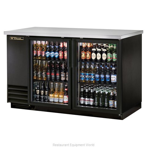 True TBB-2G-LD Back Bar Cabinet, Refrigerated