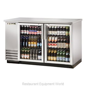 True TBB-2G-S-HC-LD Back Bar Cabinet, Refrigerated