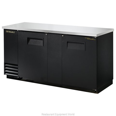 True TBB-3 Back Bar Cabinet, Refrigerated