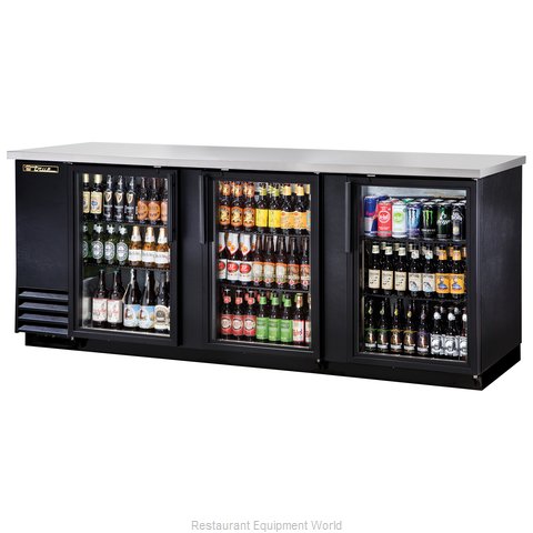 True TBB-4G-HC-LD Back Bar Cabinet, Refrigerated